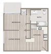 Unfurnished One Bedroom C Unfurnished One Bedroom C